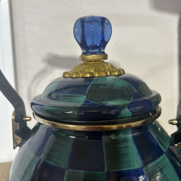 MacKenzie- Childs Juniper Tea Kettle Collective - Picture 7 of 8